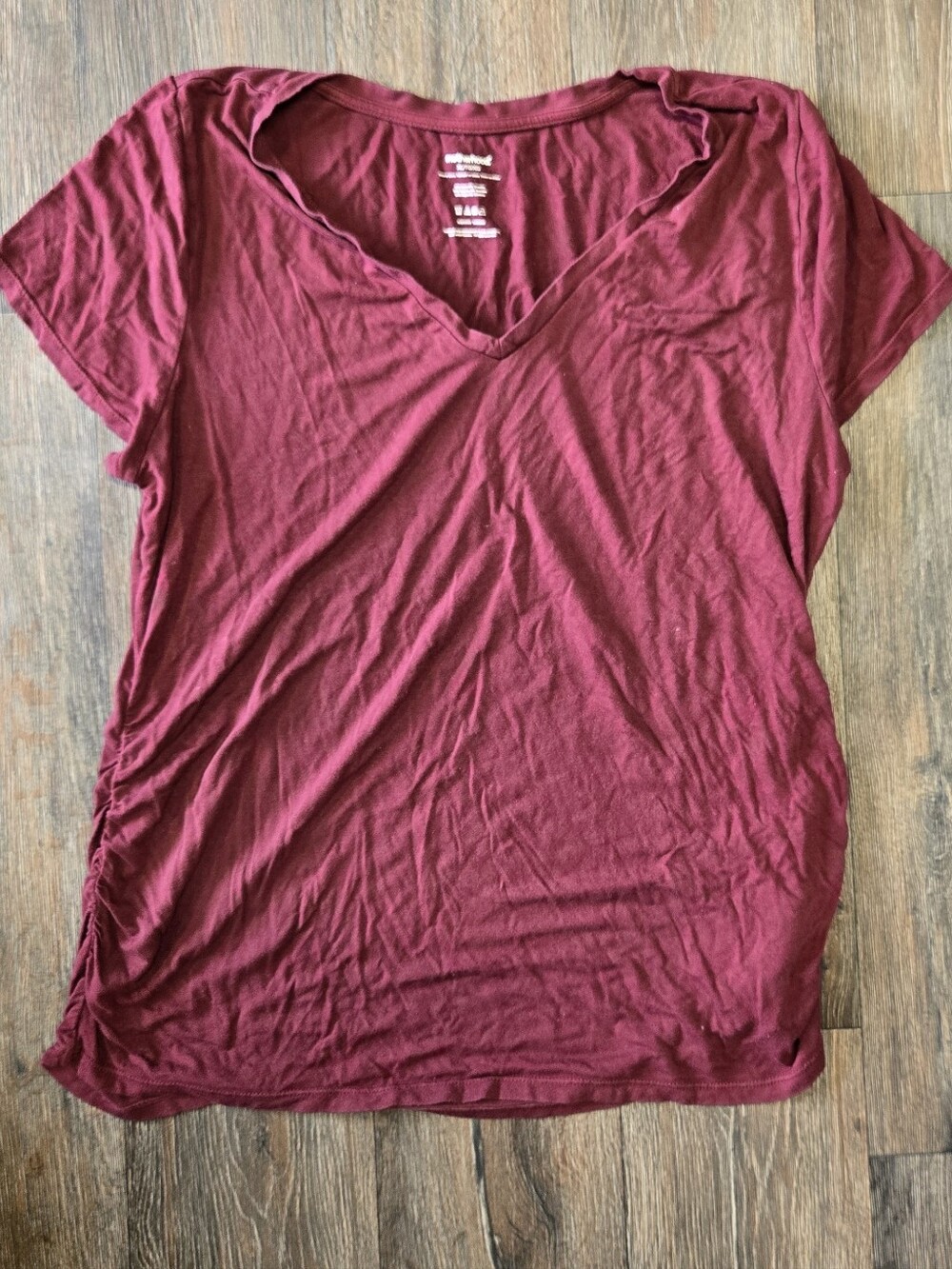 Motherhood maternity short sleeve shirt women's size X-Large